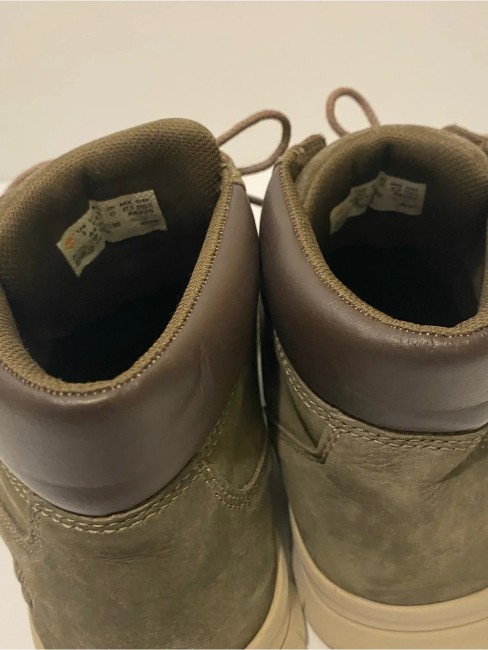 Timberland Olive Suede Chukka Boots